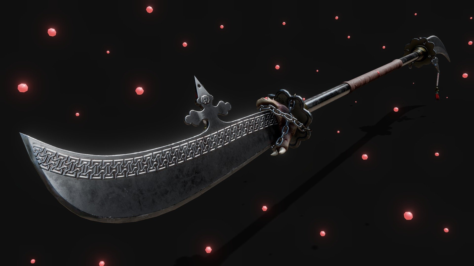 ⚔️ It is my great pleasure to present another model of a sword, the GUAN DAO sword, ready to use on all you need. ENJOY!!! ⚔️

4k Textures | PBR Texturing
.fbx with mapping
.png textures

READY to use on Unity and Unreal Engine ❤️ Awesome for PBR games, indie games, or any other game.

🎉Have fun friends !!!

Maya | ZBrush | Substance Painter | RizumUV | TopoGun 3 | Marmoset ToolBag | PureRef | Unreal Engine 5 - Guandao Sword - Buy Royalty Free 3D model by Tiago Lopes (@drobluda) 3d model