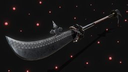 Guandao Sword modern, style, games, assets, mapping, indie, fight, unreal, 4k, fbx, battle, chill, png, emissive, marmosettoolbag, guandao, 4ktextures, amination, pbr-texturing, pbr-game-ready, 2021, guandao-pickaxe, substancepainter, weapon, maya, 3d, photoshop, texture, pbr, lowpoly, design, zbrush, sword, stylized, textured, war, 2022, fbx-object-model, pureref