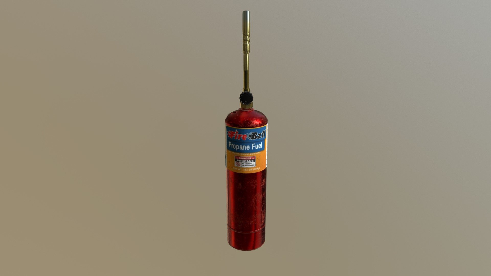 A Propane Torch perfect for a VR escape room - Propane Torch - 3D model by Silverfern Productions (@iholtum) 3d model