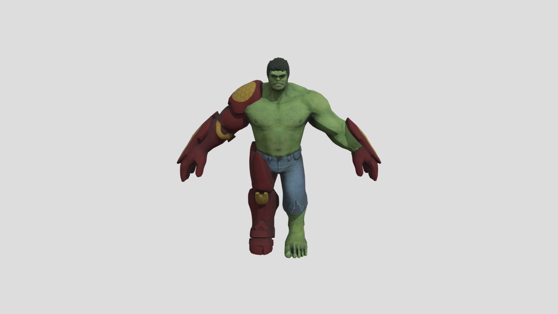Hulk Avenger - Hulk (Avengers) - 3D model by Wasi204 (@hafizzwaseem88) 3d model