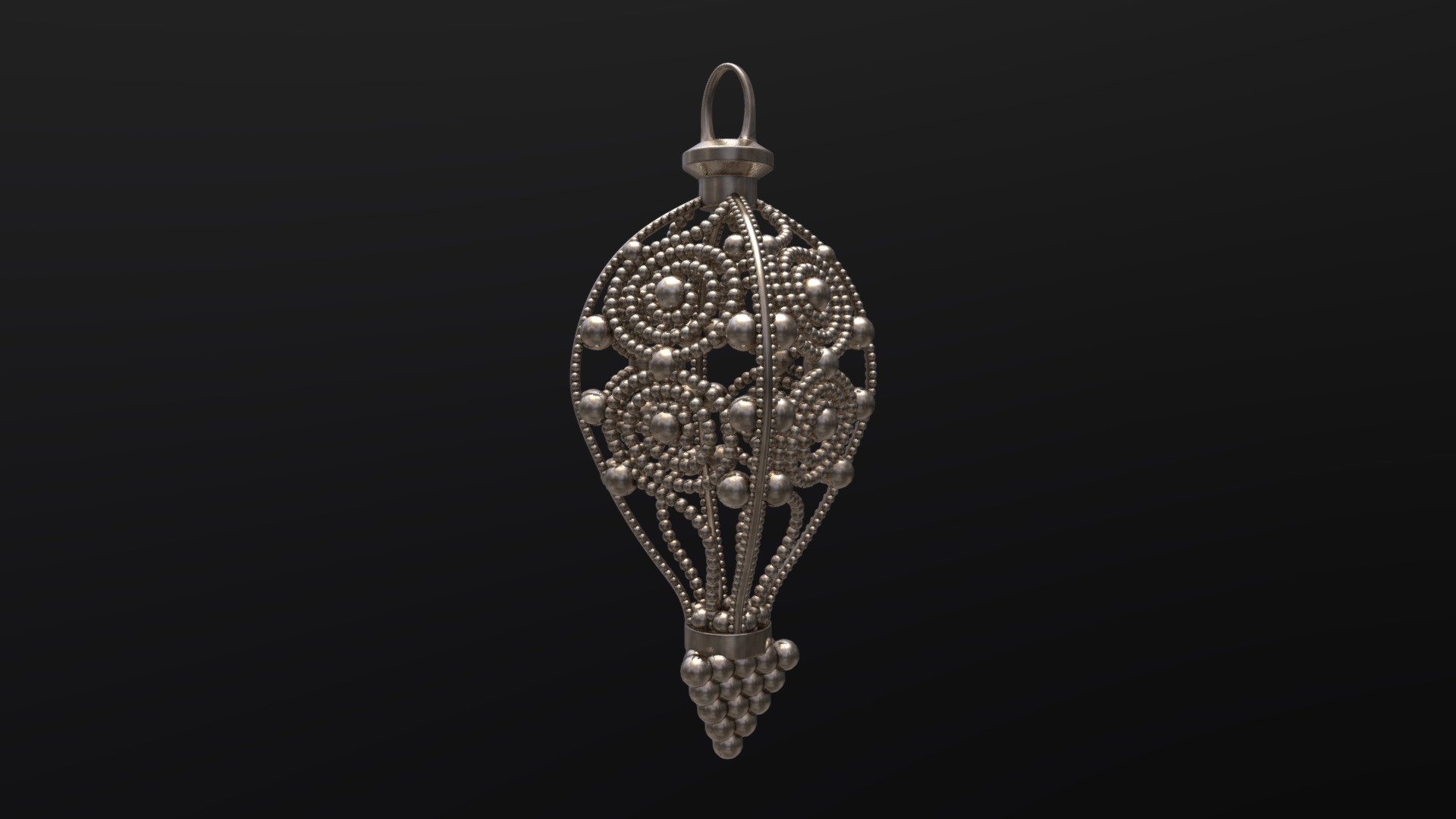 A rare type of Kazakh button.

Silver, filigree

From a private collection - Kazakh Button - Buy Royalty Free 3D model by BilgeBitig 3d model