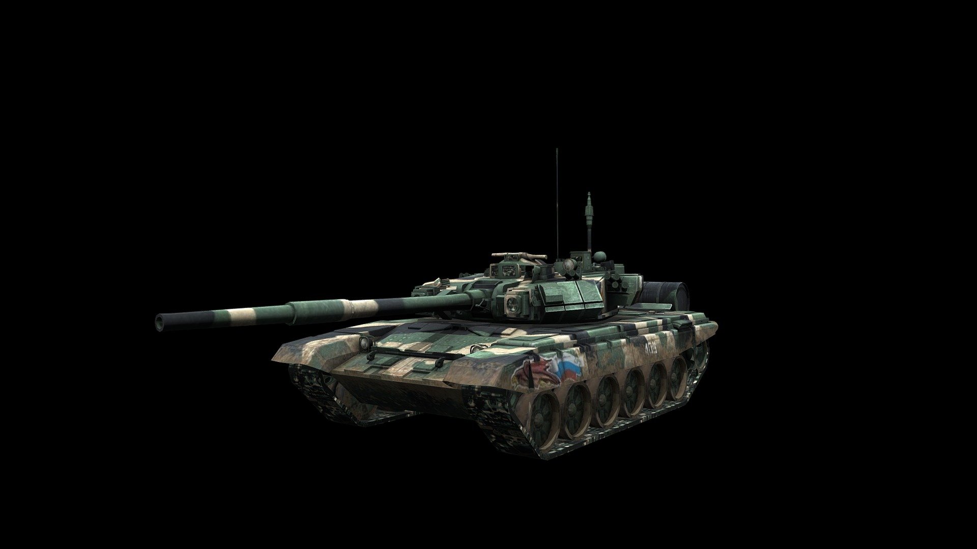 Russian MBT T-90 - T90 - Download Free 3D model by Karnage (@Ring1) 3d model