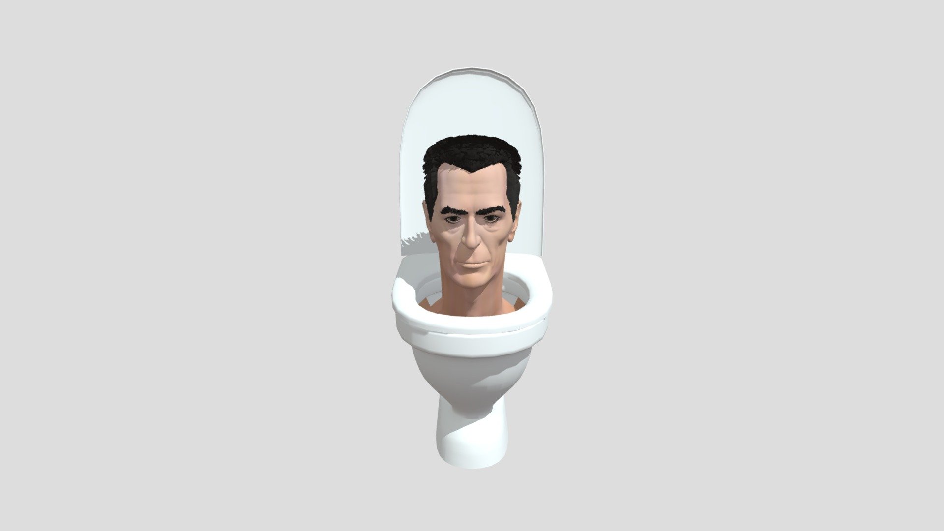 Skibidi toilet Boss - 3D model by Vikousek2021_hack 3d model