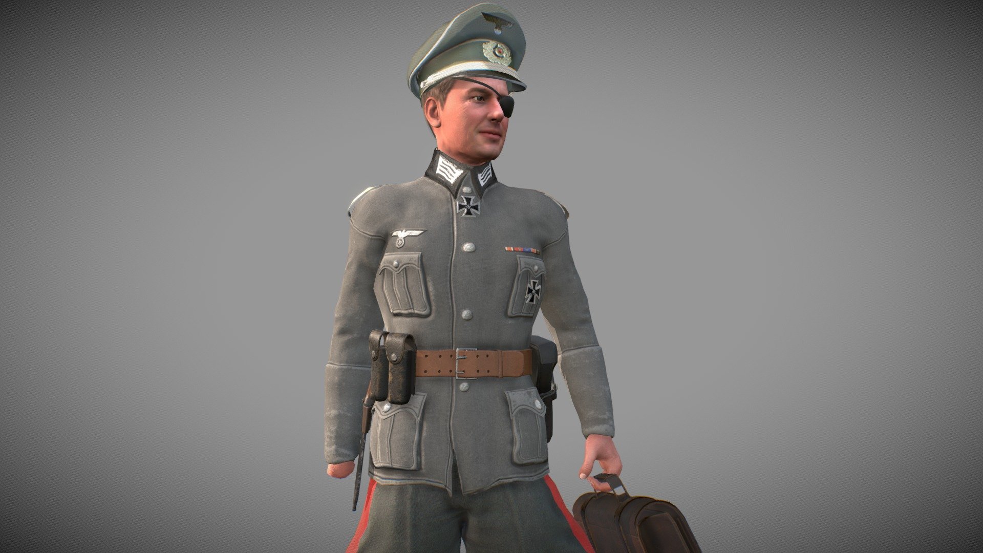 3D Model of &ldquo;Stauffenberg