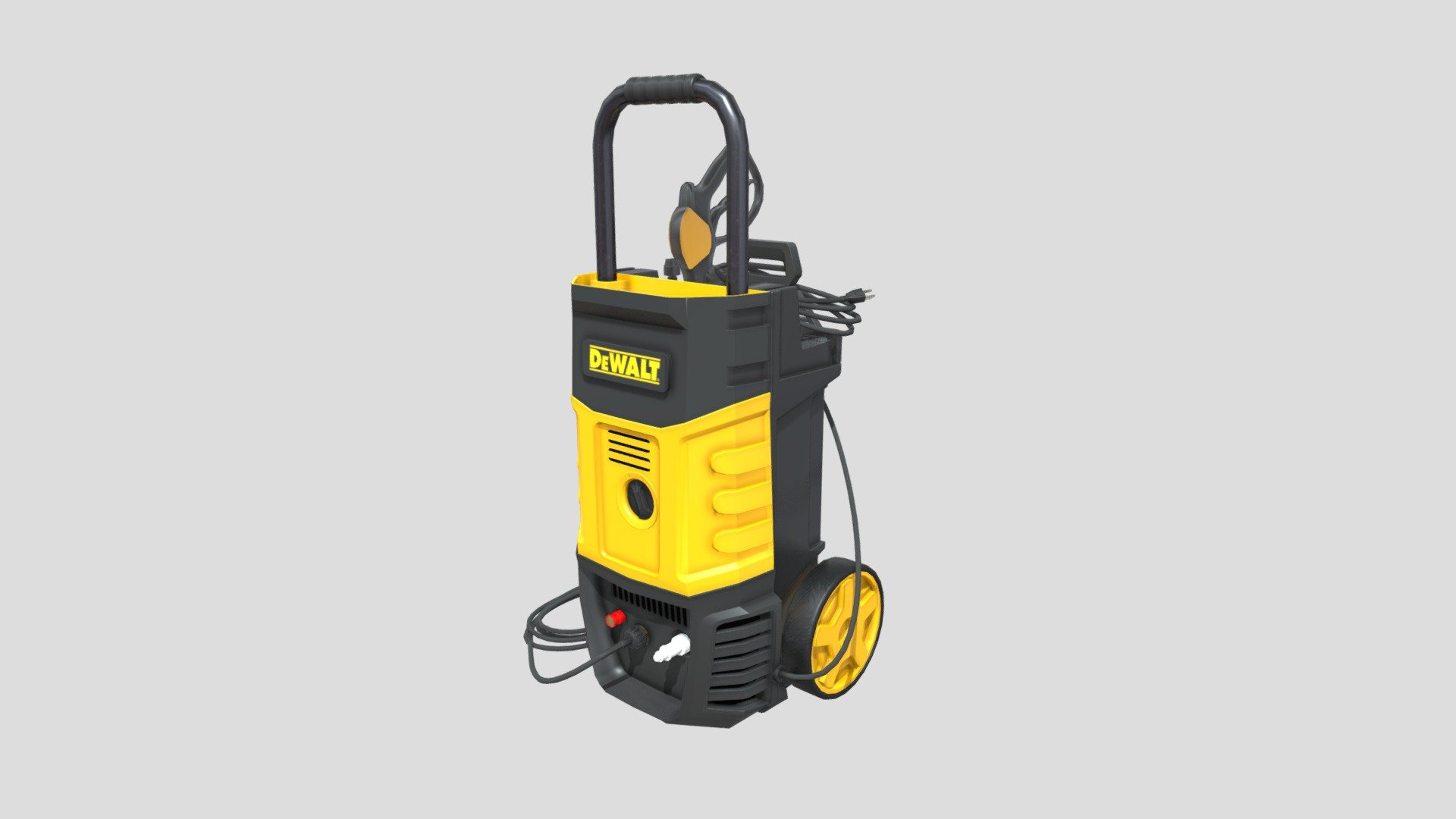 Pressure Washer 3D Model by ChakkitPP.




This model was developed in Blender 2.90.1 with Cycle Render

Unwrapped Non-overlapping and UV Mapping

Beveled Smooth Edges, No Subdivision modifier.


No Plugins used.




High Quality 3D Model.



High Resolution Textures.

Polygons 28,130 / Vertices 27,690

Textures Detail :




2K PBR textures : Base Color / Height / Metallic / Normal / Roughness

File Includes : 




fbx, obj / mtl, stl, blend
 - Pressure Washer - Buy Royalty Free 3D model by ChakkitPP 3d model