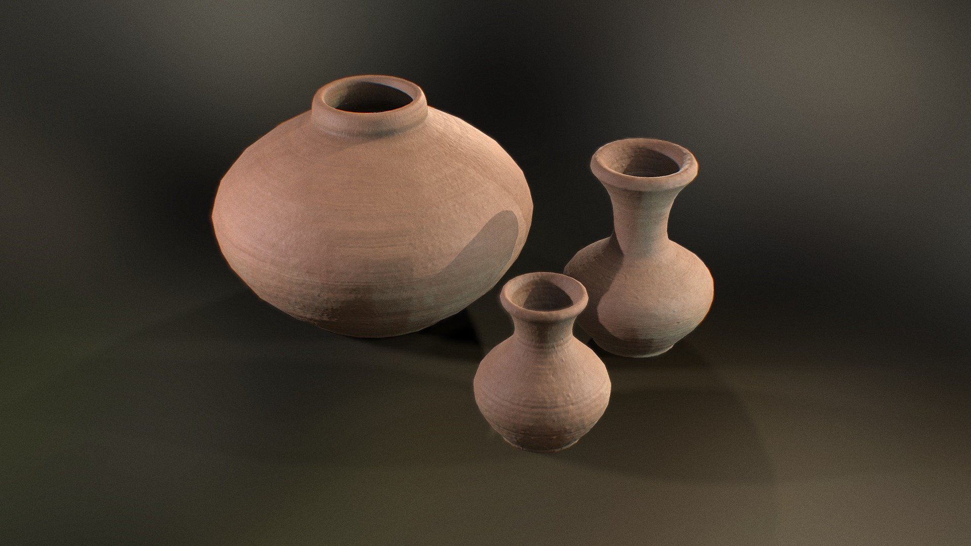 This is a 3d model of clay Pots for using as water vessel. It is can be used as kitchenware assets for games and other store markets renders.

This model is created in 3ds Max and textured in Substance Painter.

This model is made in real proportions.

High quality of textures are available to download.

Maps include - Base Color, Normal, AO and Roughness Textures 3d model