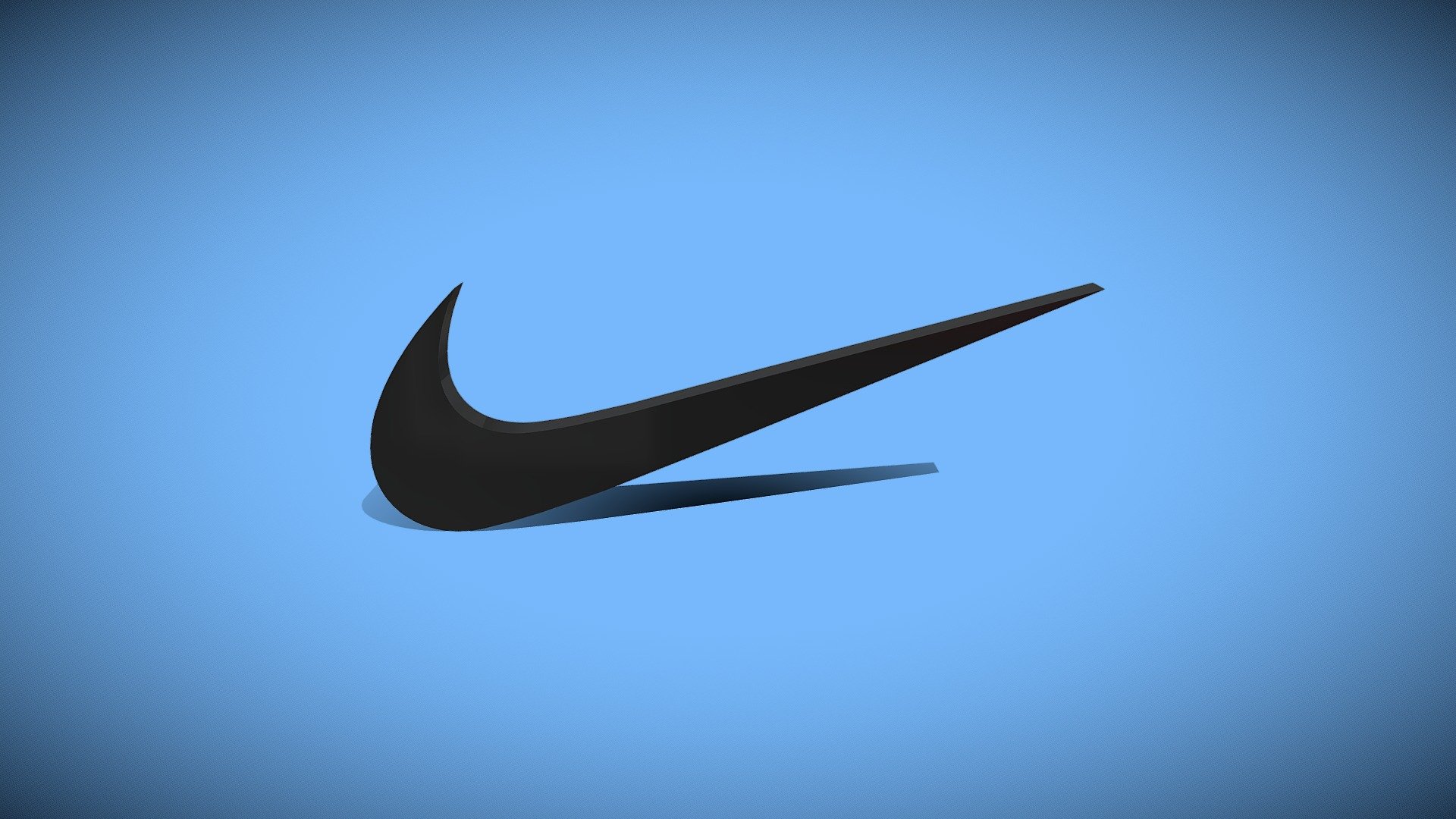 Nike Logo modeled in 3ds max 2017 and rendered in vray 3.4 and keyshot 9.3.

Made with Editable spline and applied mesh later.

Made for Tutorial and compactible as 3D Printable model.

Model Size : 22x8x1cm.

Polys : 446 and Verts : 228 3d model