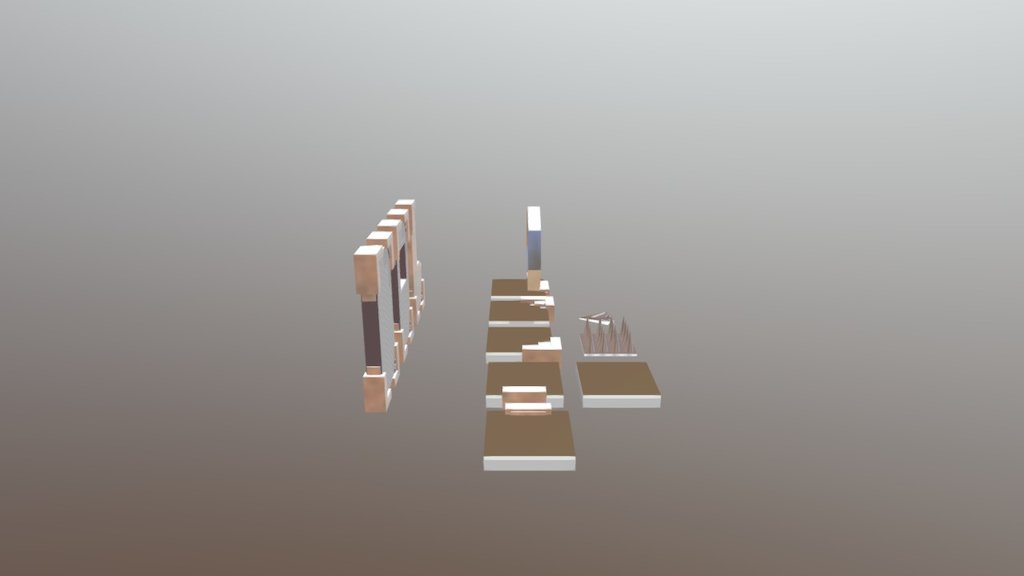 Here are some prefabs for a basic endless runner game :D Free for use , just take it :3 - Prefabs for Endless Runner games ! - 3D model by JadZenati 3d model