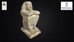 Statue of Aba (W921) egypt, egyptian, statue, official, hieroglyphs, late-period