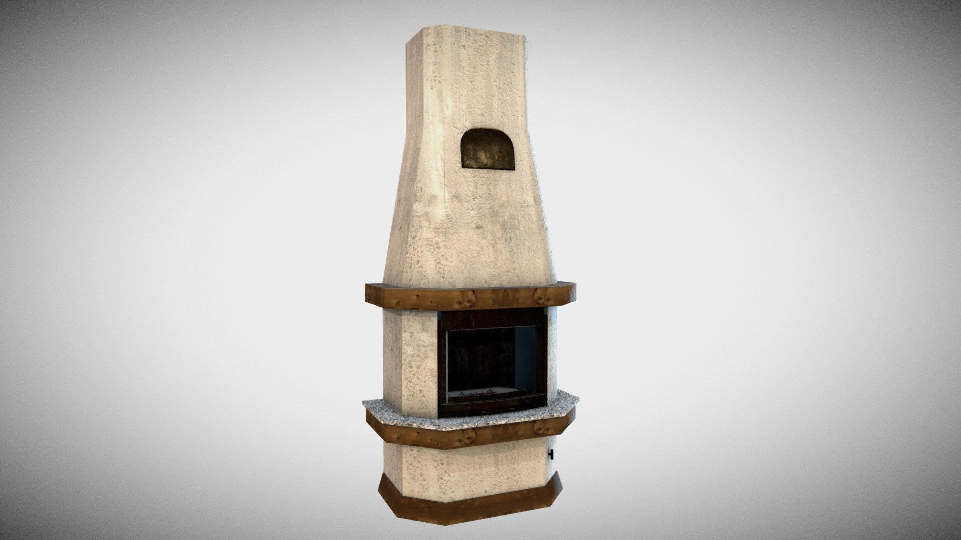 Fireplace Country - Download Free 3D model by Francesco Coldesina (@topfrank2013) 3d model