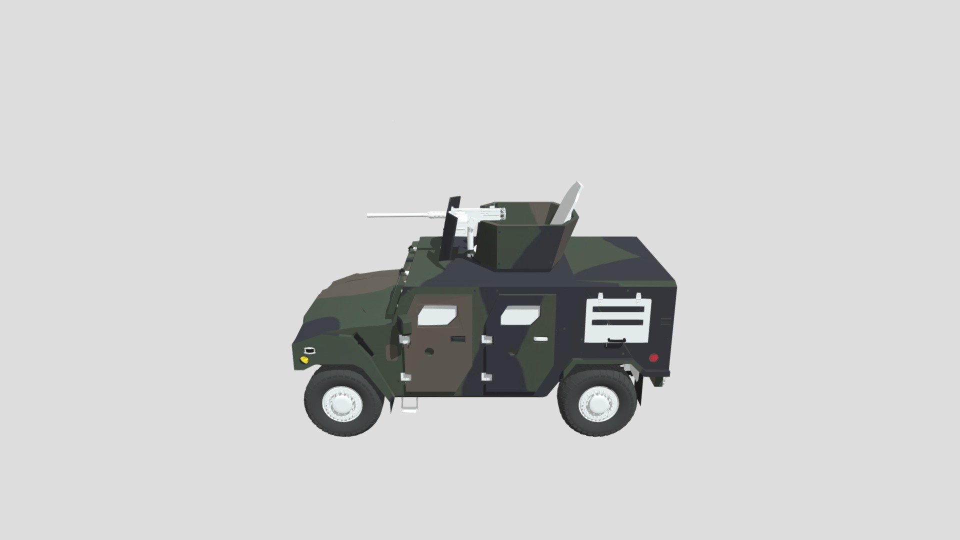 Light Tactical Vehicle, Light Utility Vehicle, Light Activity Vehicle, Light All-Terrain Vehicle

south korea Light Tactical Vehicle k-151

K151, K-151 is south korea humvee - K-151 - 3D model by hohorang 3d model