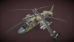 Kamov Ka-52 "Alligator" Camo Static rotor, soviet, copter, chopper, b, russian, attack, russia, aircraft, ussr, airforce, kamov, hokum, ka, 52, ka-52, coaxial, helicopter, war, ka52, hokum-b