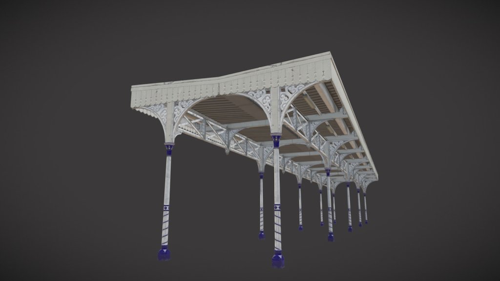 game asset for Train Simulation World for use in UE4 pipeline 3d model