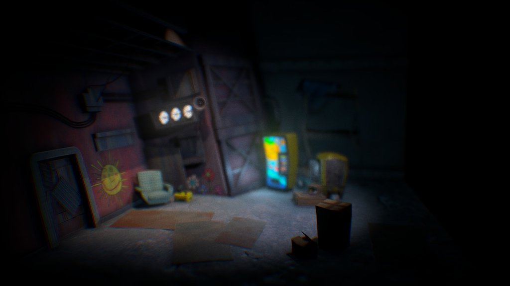 The young girl will seek refuge in this abandonned and seemingly deserted factory. But the walls are covered in mysterious childish drawings. 

May this place still be inhabited?

Find out more here : https://www.facebook.com/AlfredTheGame/ - The factory - 3D model by Alfred (@AlfredTheGame) 3d model