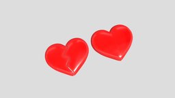 Cartoon Heart heart, love, valentines, 2k, quads, romance, valentines-day, broken-heart, cartoon, cartoon-heart