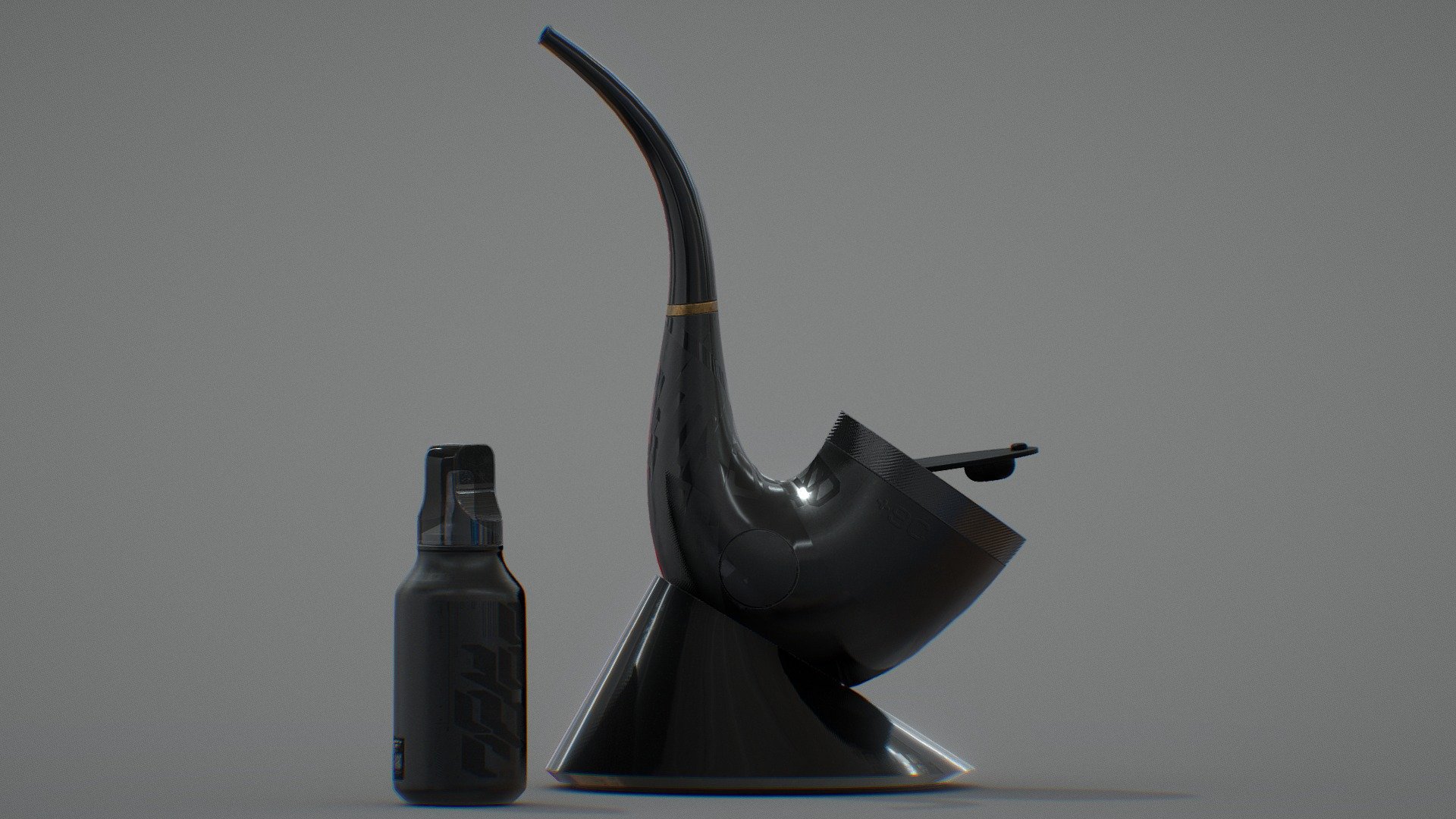 Drag and Drop and you are good to go. 4K textures 2 materials. One for each object. 

On the quest to incorpore more nurbs modeling to my workflow. 

Check my profile for free models https://sketchfab.com/re1monsen If you enjoy my work please consider supporting me I have many affordable models in the shop. Smash that follow! 

Feel free to contact me. I’d love yo hear from you.

Thanks! - "Silhouette" a Smoking Pipe - Download Free 3D model by re1monsen 3d model