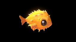Puffer Fish_swim 