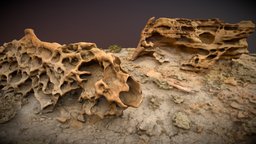 Millers Cows (Heavily Eroded Sandstone) rocks, photogrammetry, 3dflowcup20