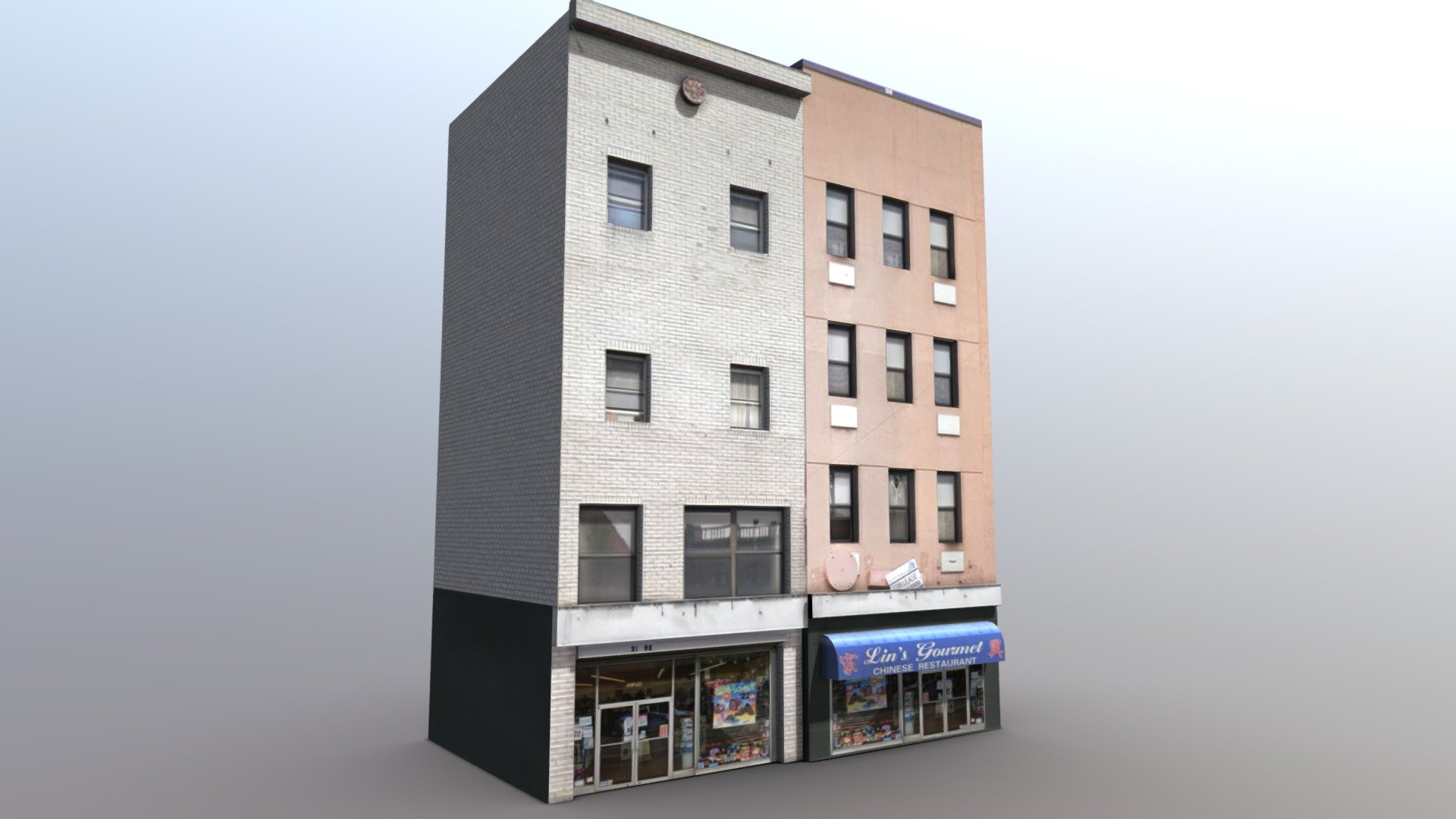 Low poly NYC Bronx buildings with stores. High definition PBR textures.

Feedback much apprieciated 3d model