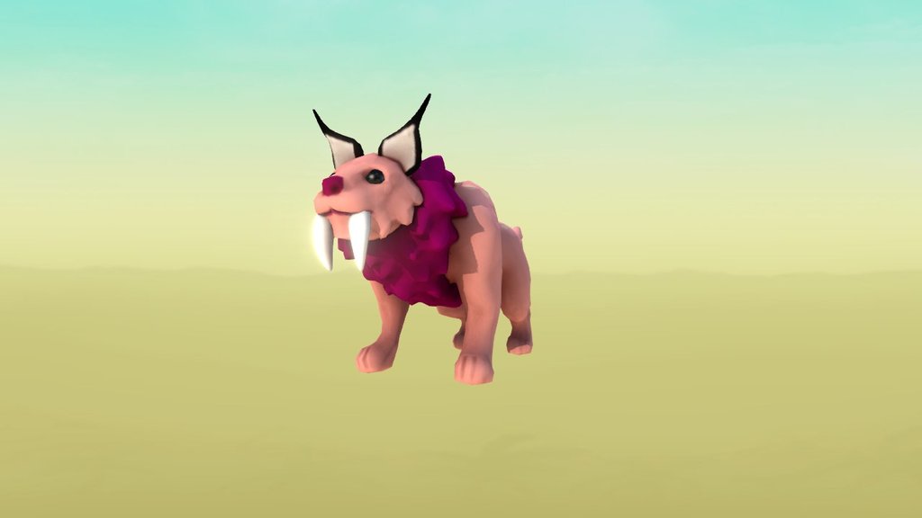 This Sabretooth is one of the many creatures you'll find roaming about in Stone Age Snap VR, check out the game now to see it live!

Download now on the Google Play Store

Download now on the iOS App Store

Developed by 1st Playable Productions - Sabretooth - 3D model by Stone Age Snap VR (@stoneagesnap-vr) 3d model