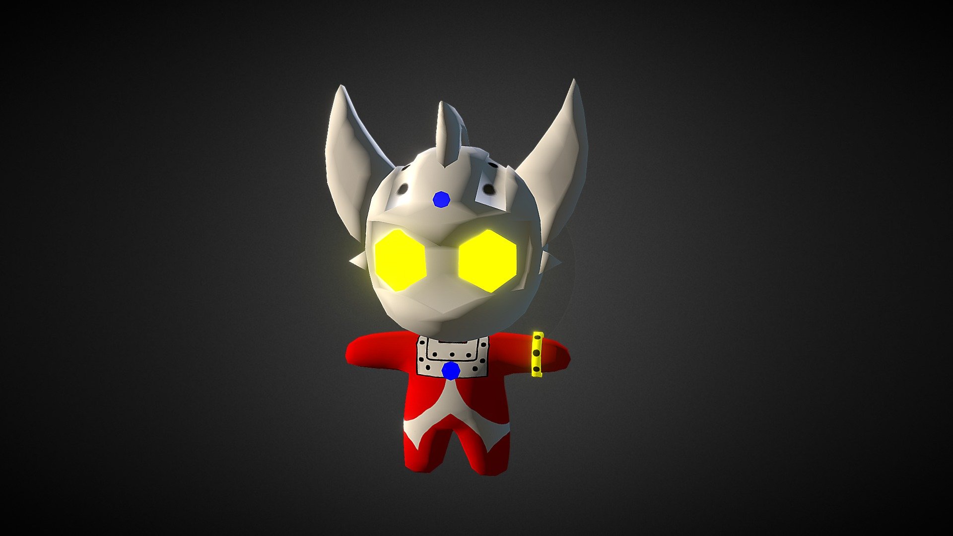 Ultraman Rumble - Ultraman Taro - 3D model by Animatic3D 3d model