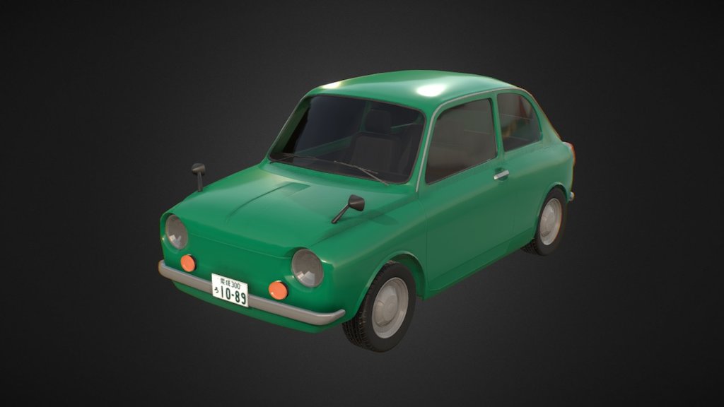 1970 Subaru R-2.
Fully modelled in 3Ds Max 18 3d model