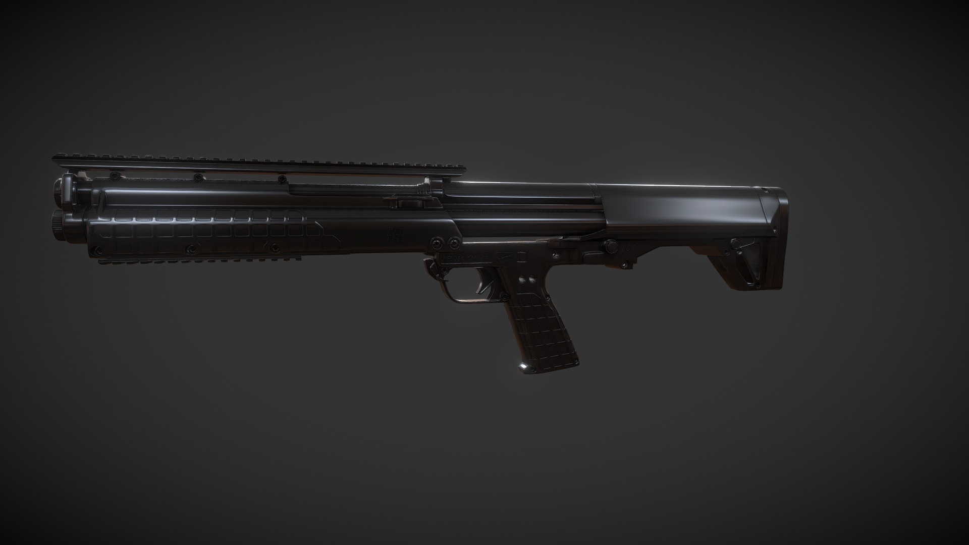 3D model was created on real weapon base: accurately, in real units of measurement, maximally close to the original.

We can make any adjustments for the model, for example make it suitable for game engines https://hum3d.com/game-ready-models/, add/change any parts, make rigging/animation - just contact us.

Model formats:

*.fbx (Multi Format)

*.obj (Multi Format)

*.3ds (Multi Format)

*.lwo (Lightwave 6)

If you need any other formats we are more than happy to make them for you.

The model is provided combined, all main parts are presented as separate parts therefore materials of objects are easy to be modified or removed and standard parts are easy to be replaced. If you experience difficulties with separating standard parts we are more than happy to give you qualified assistance.

We greatly appreciate you choosing our 3D models and hope they will be of use.

We look forward to continuously dealing with you.

Sincerely Yours,

Hum3D Team - Kel-Tec KSG - Buy Royalty Free 3D model by hum3d 3d model