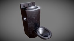 Dirty Prison Toilet