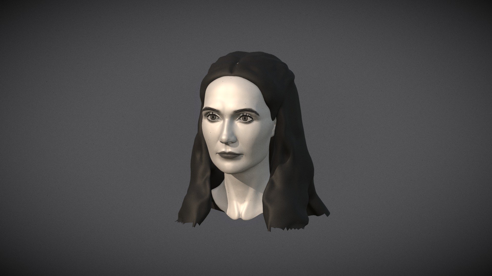 Character from Game of thrones. (Not finished)
Sculpted in Zbrush 3d model