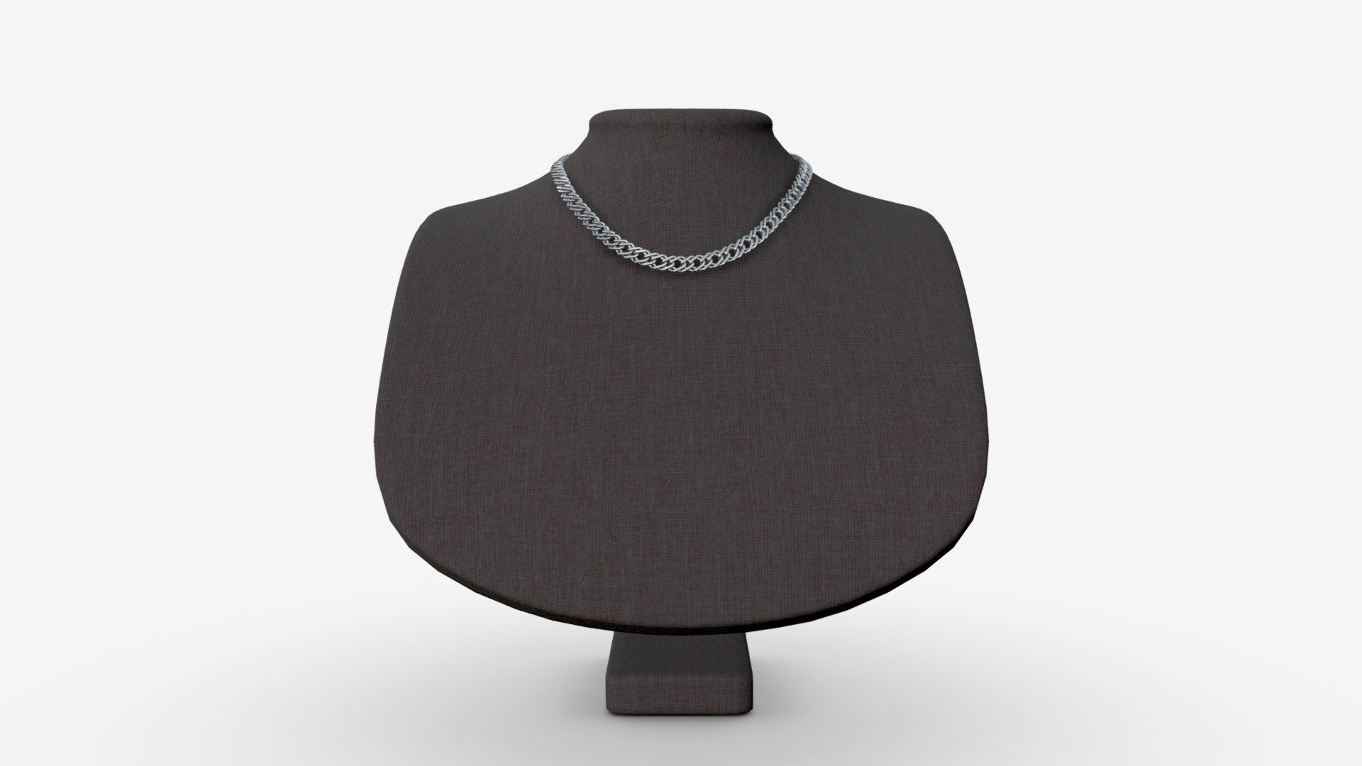 Mannequin Leather for Necklace Jewelry - Buy Royalty Free 3D model by HQ3DMOD (@AivisAstics) 3d model