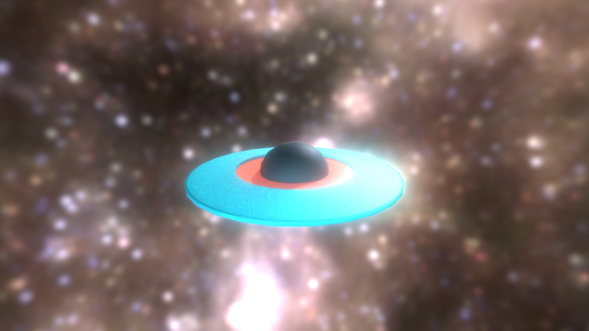 UFO from an old game project that never materialised 3d model