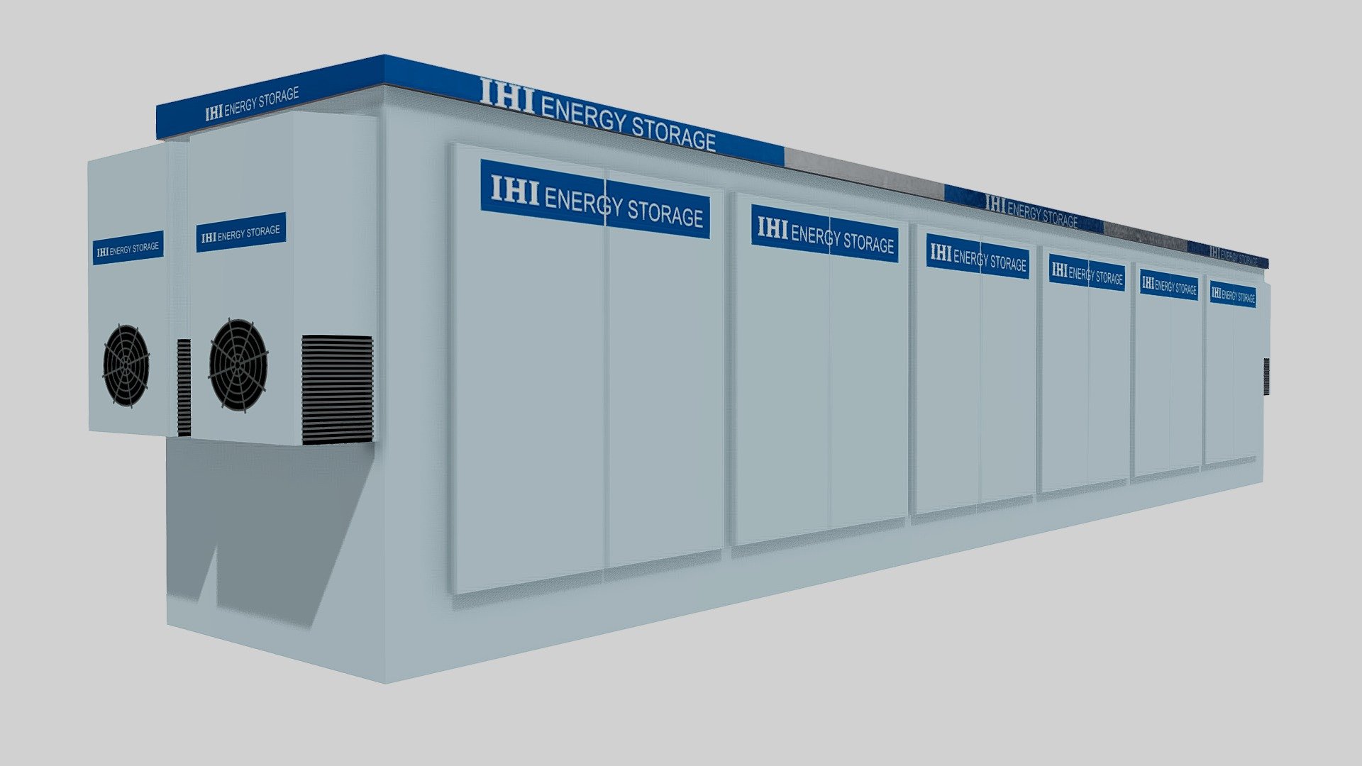 Container Branding Design - IHI- Container - 3D model by markustss 3d model