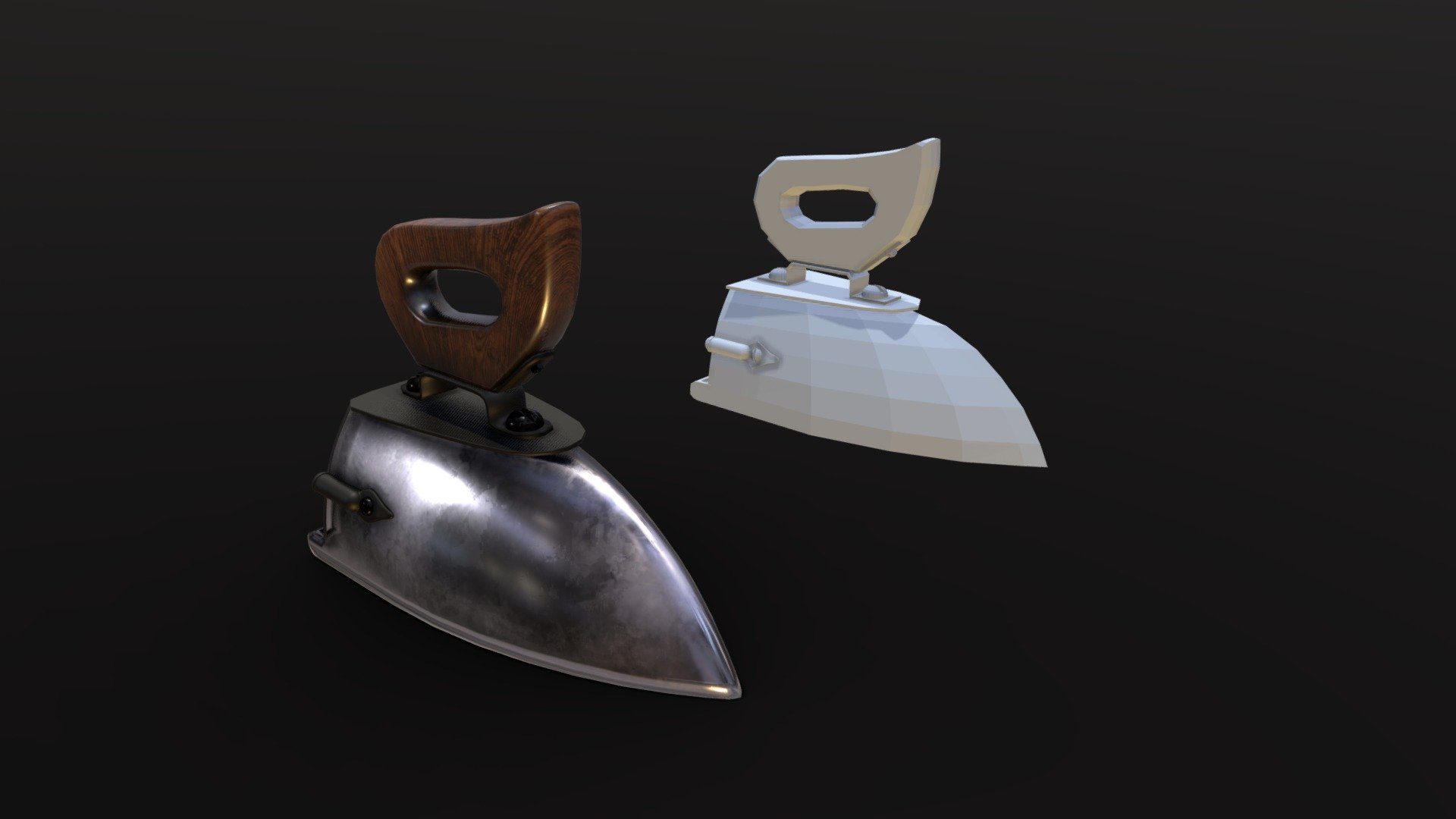 Ox-Tongue Iron - 3D model by Nick Bassett (@NickBassett) 3d model