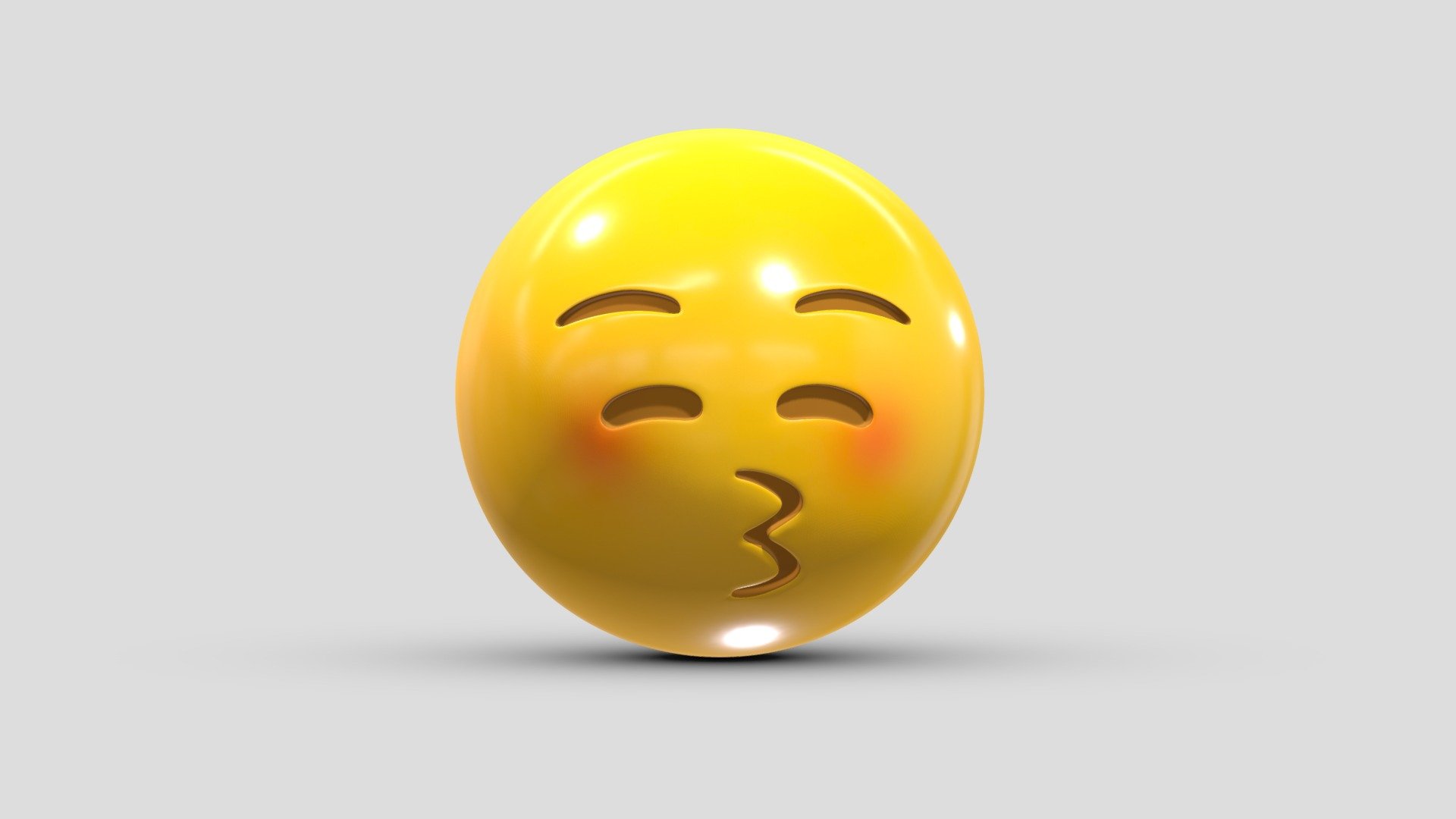 Hi, I'm Frezzy. I am leader of Cgivn studio. We are a team of talented artists working together since 2013.
If you want hire me to do 3d model please touch me at:cgivn.studio Thanks you! - Apple Kissing Face with Closed Eyes - Buy Royalty Free 3D model by Frezzy3D 3d model