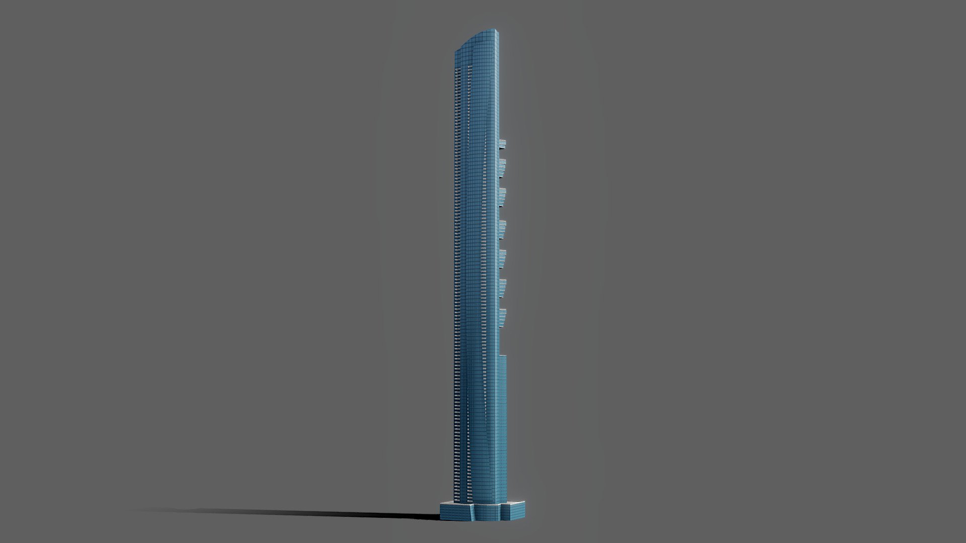 Pentominium Tower - Dubai marina - Buy Royalty Free 3D model by 1Quad (@1.Quad) 3d model
