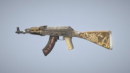 AK47 CS:GO Skin — "AK47 Jormungandr"