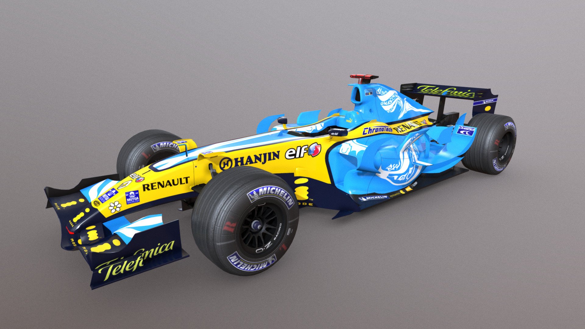 The Renault R26 was created in 2006 for CTDP's F1 2006 mod for rFactor. Textures by Raul Gullon 3d model