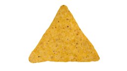 Tortilla Chip #1 cinema, food, photorealistic, mexican, snack, movie, chip, tortilla, nacho, nachos, asset, 3d, model, scan, tortillas