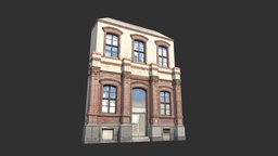 Apartment House #63 Low Poly 3d Model