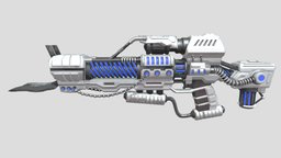 Hilmatix Plasma Gun plasma, substancepainter, substance, weapon, sci-fi, gun