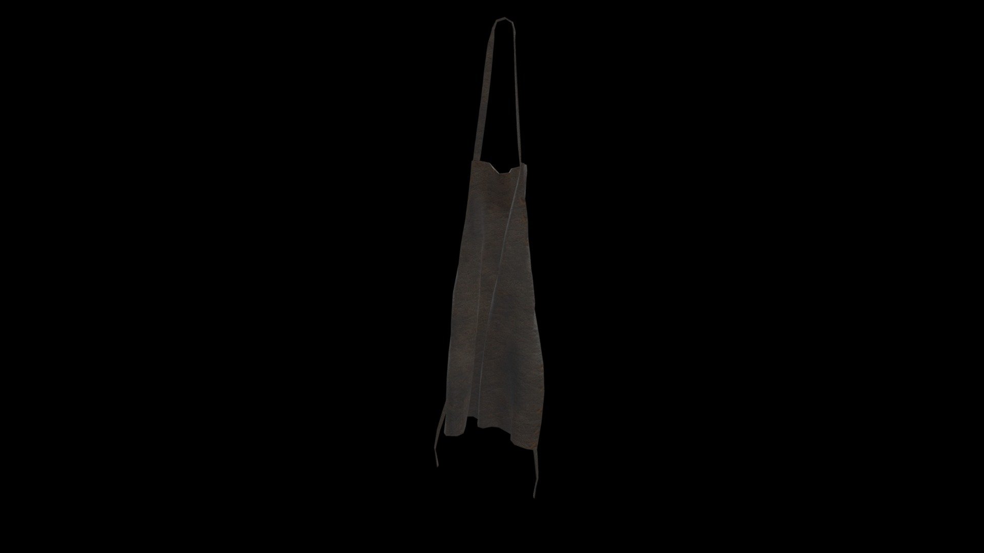 This is a Apron I made as part of my final blacksmith environmental scene in my 3D Modeling course. I got to experiment with NCloth with this model! In the scene this apron is hanging on a wall hook.

Modeled in Maya - Texture in Substance Painter - Apron - 3D model by sdallas 3d model