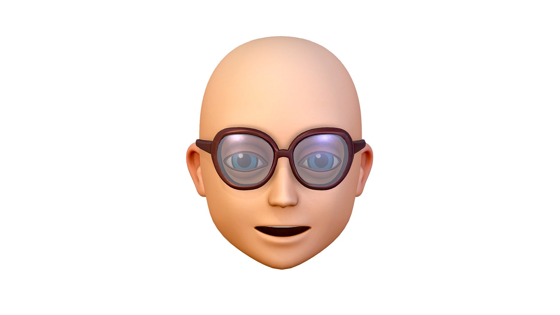 School Glasses for Young Man Boy Bald Head Icon

3DsMax, Maya file included

Textures 2048x2048 size

Hairstyles Collection: https://sketchfab.com/olegshuldiakov/collections/cartoon-hairstyle-avatar-collection-cd52679c74514aa59c906f62e792a75c

Beards Collection:
 - School Glasses for Young Man Boy Bald Head Icon - Buy Royalty Free 3D model by Oleg Shuldiakov (@olegshuldiakov) 3d model