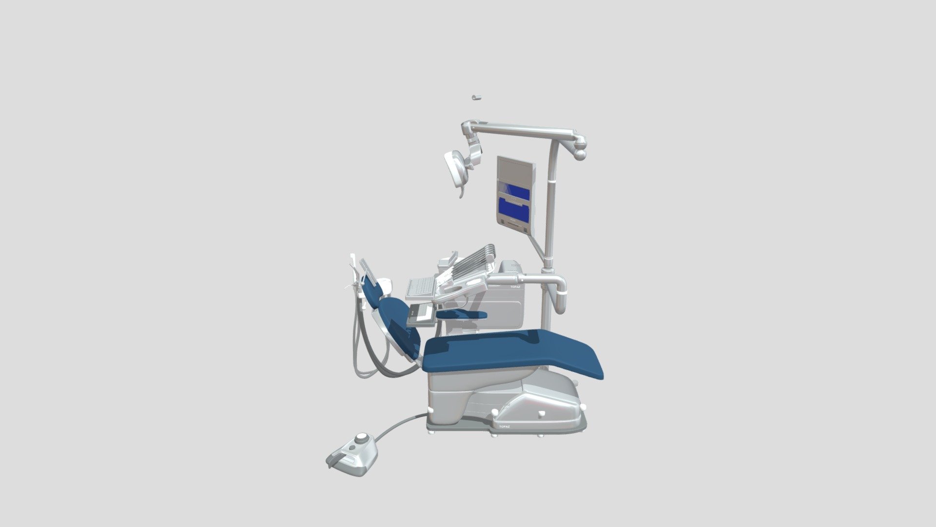 dental_chair - 3D model by riccardo.chiarapini 3d model