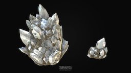 Diamond materials, final, subnautica, fox3d