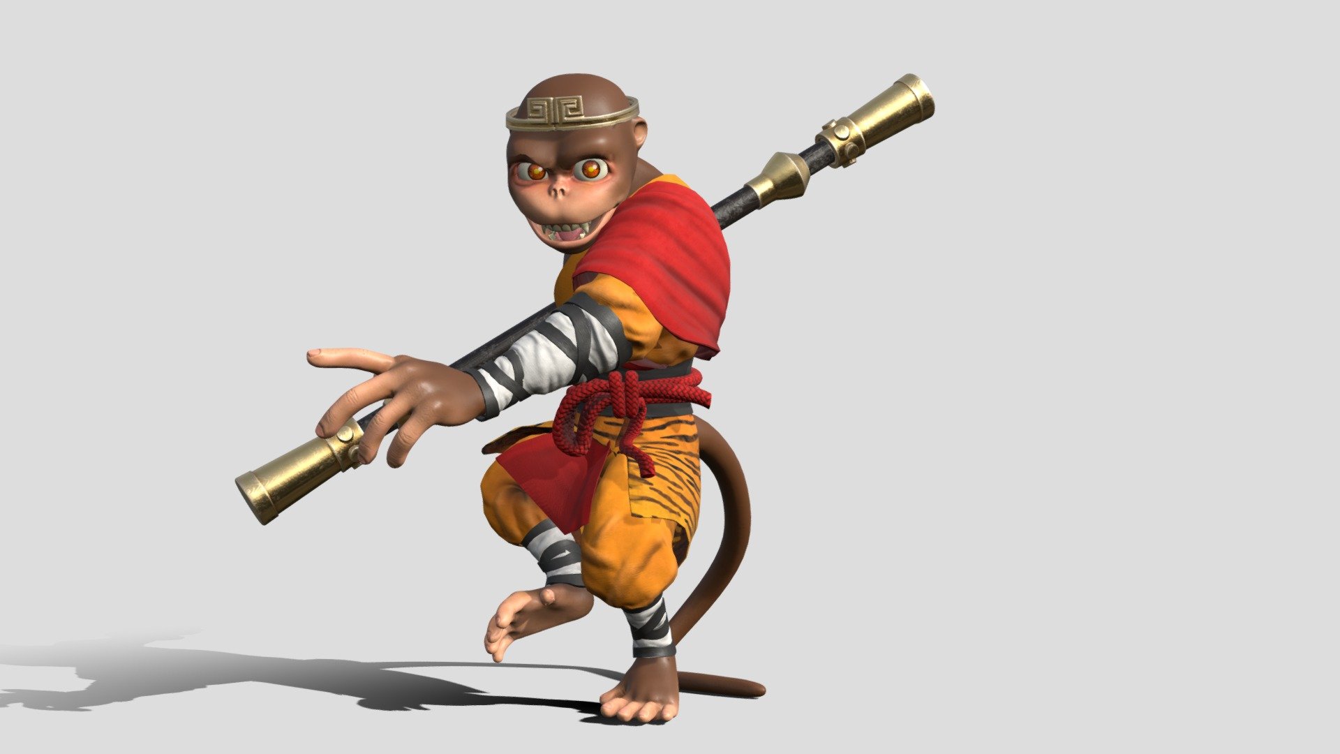 This work is an original art licensed under CC BY-NC 4.0

Original concept ALL RIGHTS RESERVED

Hi everyone! Here my latest work: an original concept of Sun Wukong, the legendary Handsome Monkey-King from the 16th-century Chinese novel &ldquo;Journey to the West