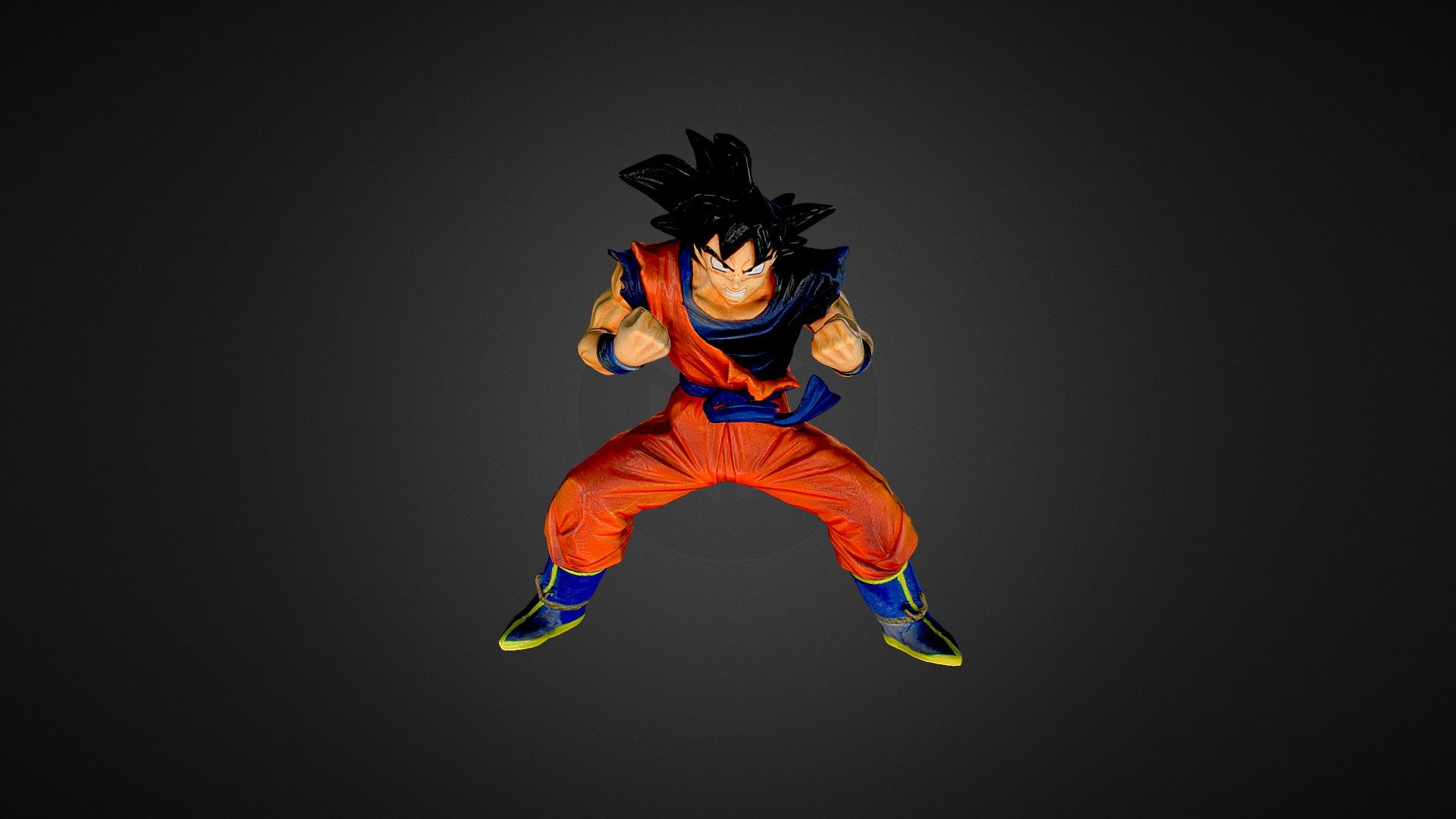 Goku 3D Scan I - Goku - Buy Royalty Free 3D model by IFAM 3d model