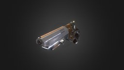 Decô Energy Pistol deco, realistic, pistol, texturized, weapon, gameready