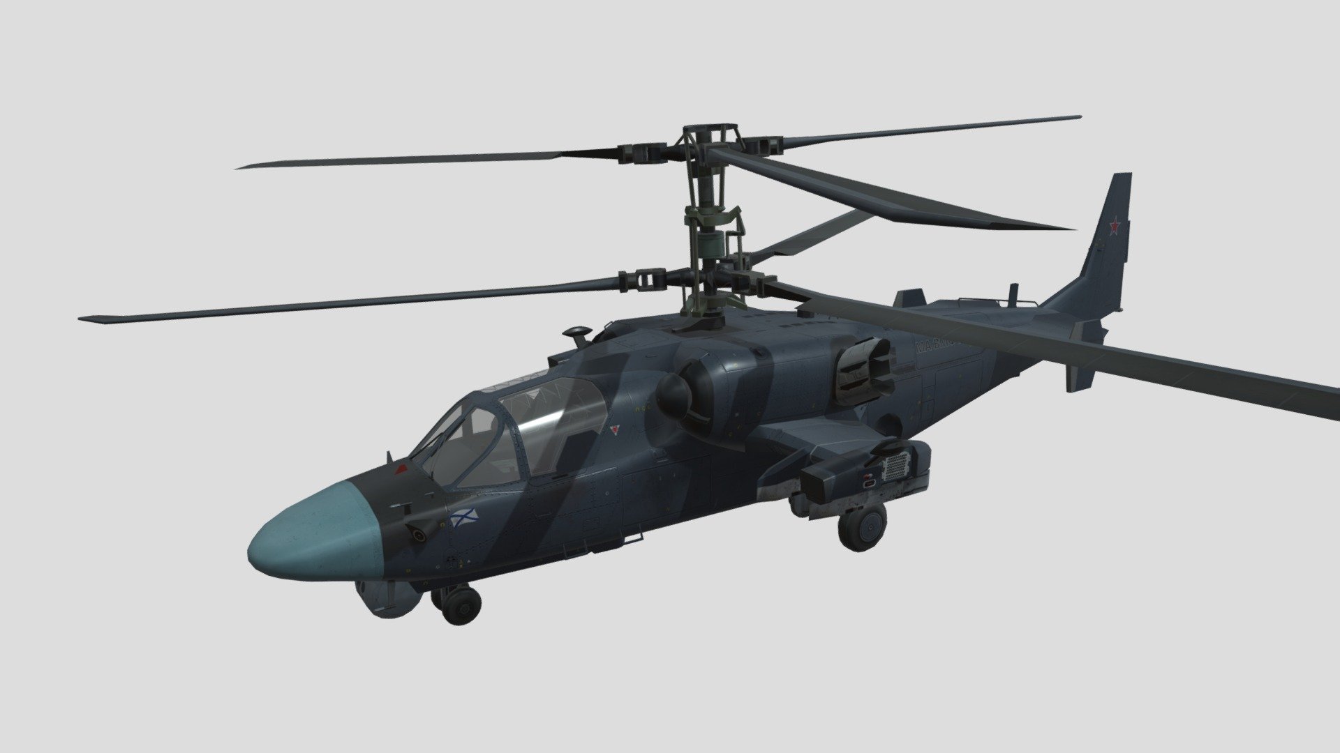 KA-52 - 3D model by undoniuzz2022 3d model