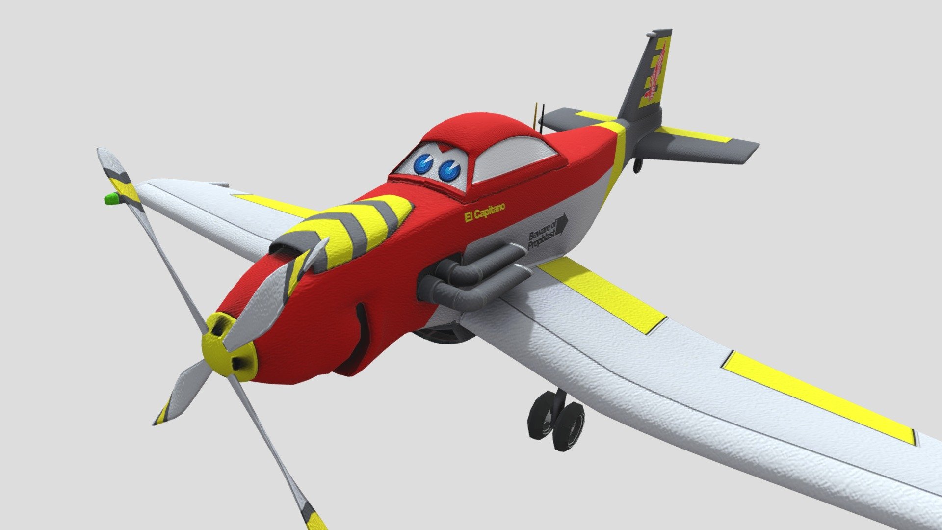Plane Cartoon




low poly

containing texture

ready use

can turbo smooth

simple and funny for kids movie
 - Plane Cartoon - 3D model by epoel_a 3d model