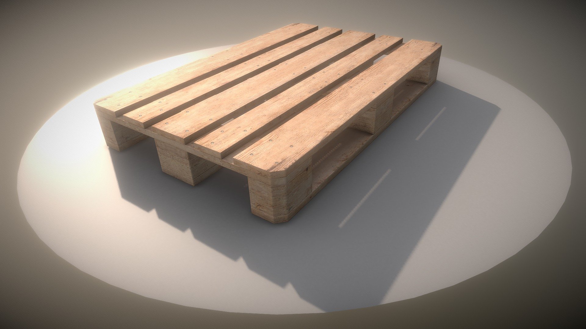 A EUR wood pallet with textures in 4096 x 4096 resolution.





Used software and 3d-model creator.

Here on Sketchfab you can see or purchase some of our 3d-models which we are using in our projects for our software VIS-All-3D.

This 3d model or those 3d models as well as the textures were created by 3DHaupt for the software service John GmbH

Modeled and textured with Blender 3D - EUR Wood Pallet | High-Poly Version - Buy Royalty Free 3D model by VIS-All-3D (@VIS-All) 3d model